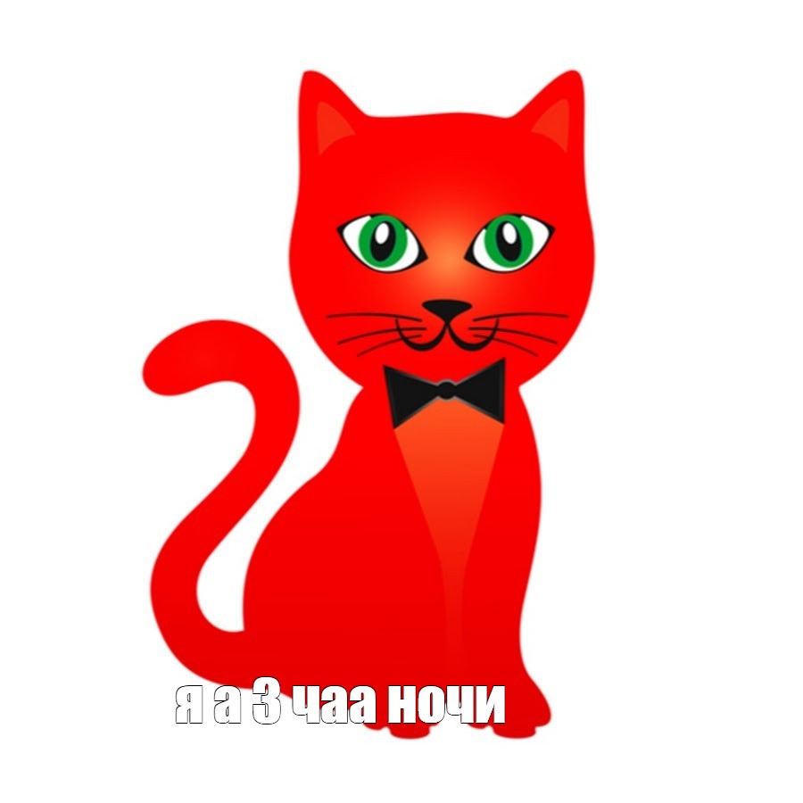 Red cat картинки