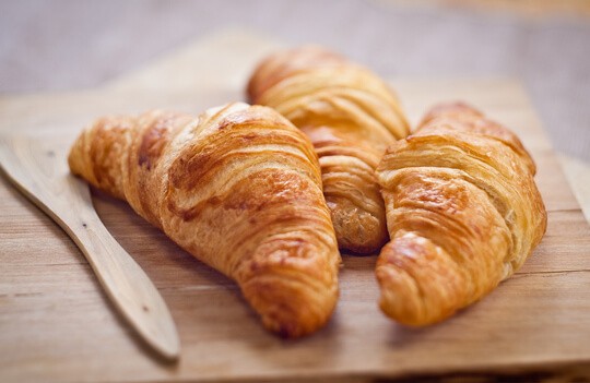 Create meme: classic croissant, puff croissants, croissants with chocolate