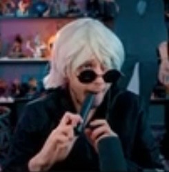 Create meme: dave strider cosplay, anime cosplay, Explosive blonde 2