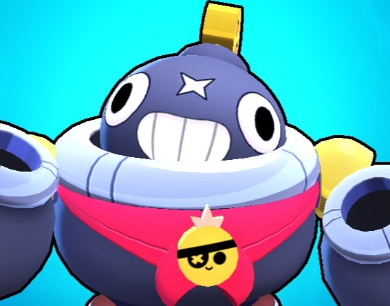 Создать мем: бравл старс герои робот, тик из brawl stars, тик бравл старс