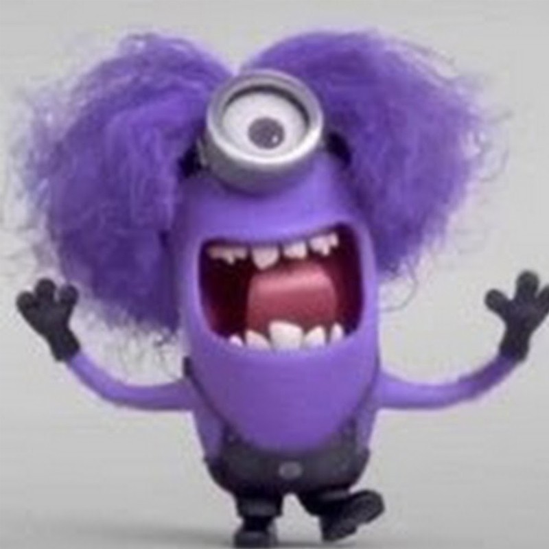 Create meme: purple minions Kevin, Evil Minions from Despicable Me 2, Purple minion from Despicable Me