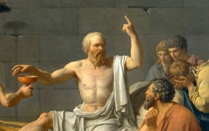 Создать мем: философия сократа, жак луи давид смерть сократа, сократ древнегреческий философ