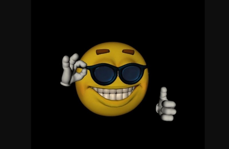 Create meme: the smiley face is cool, cool smileys, Emoji