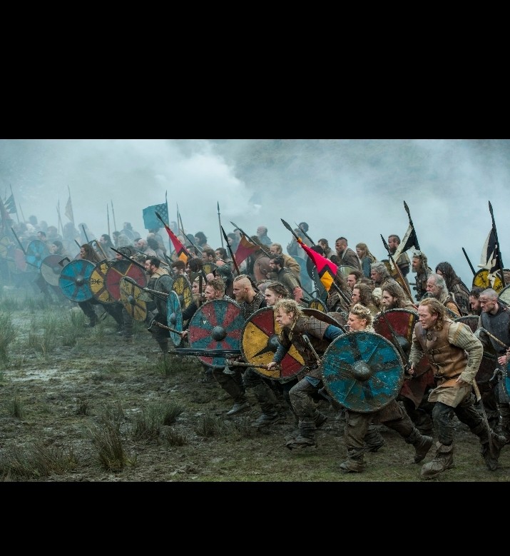 Create meme: viking battle, the Vikings , vikings in battle