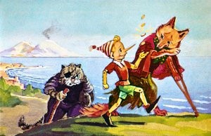 Создать мем: приключения буратино крэкс, золотой ключик кот базилио, кот базилио приключения буратино 1959