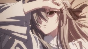 Создать мем: аниме девушки, связанные небом, хирацука yosuga no sora