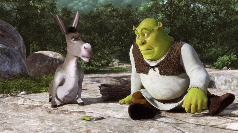 Create meme: shrek surprised, donkey shrek, Shrek characters