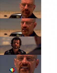 Create meme: Walter white say my name, Walter white god damn, Walter White