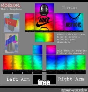 Create Comics Meme Roblox Shirt Black Roblox Template Rainbow Rainbow Shirt Roblox Comics Meme Arsenal Com - roblox how to create black