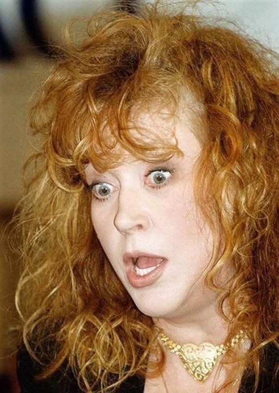 Create meme: Alla Pugacheva , Pugacheva's face, Pugachev 