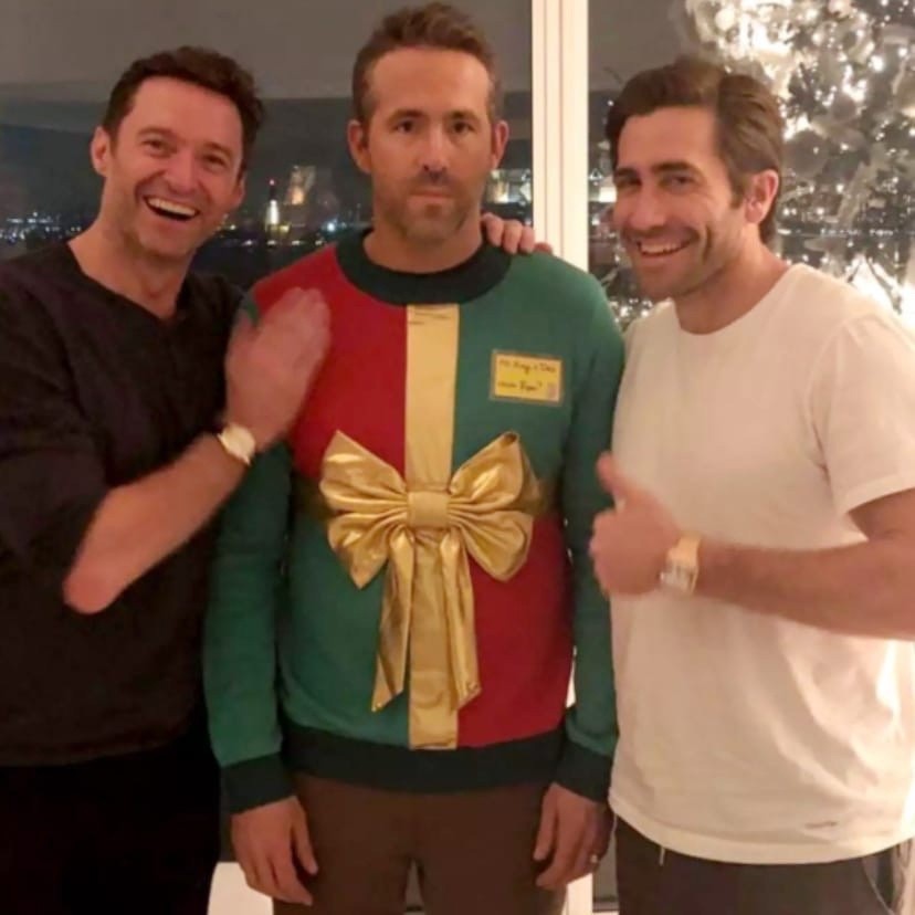 Create Meme Ryan Reynolds In A Sweater Hugh Jackman Ryan Reynolds Jake Gyllenhaal Ryan 