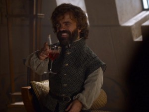 Create meme: tyrion, Tyrion Lannister, Tyrion with the wine