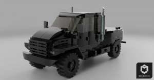 Создать мем: лего краз 6322, лего техник газ 66, brickmania cckw