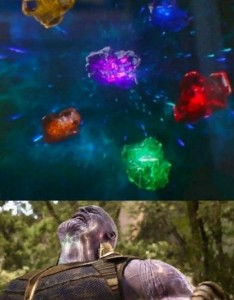 Создать мем: Камни Бесконечности, танос диплом мемы, thanos