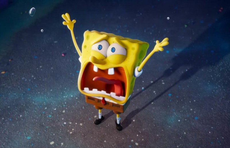 Create meme: cartoon spongebob, SpongeBob is on the run, bob sponge