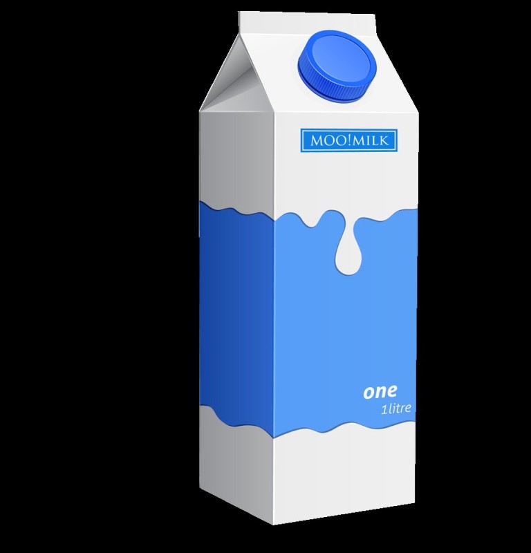 Create meme: milk packaging, a carton of milk, milk carton