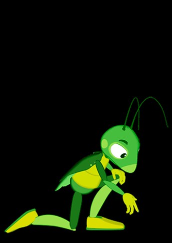 Create meme: cartoon characters luntik Kuzya, Kuzya from Luntik, Luntik, Kuzya the grasshopper