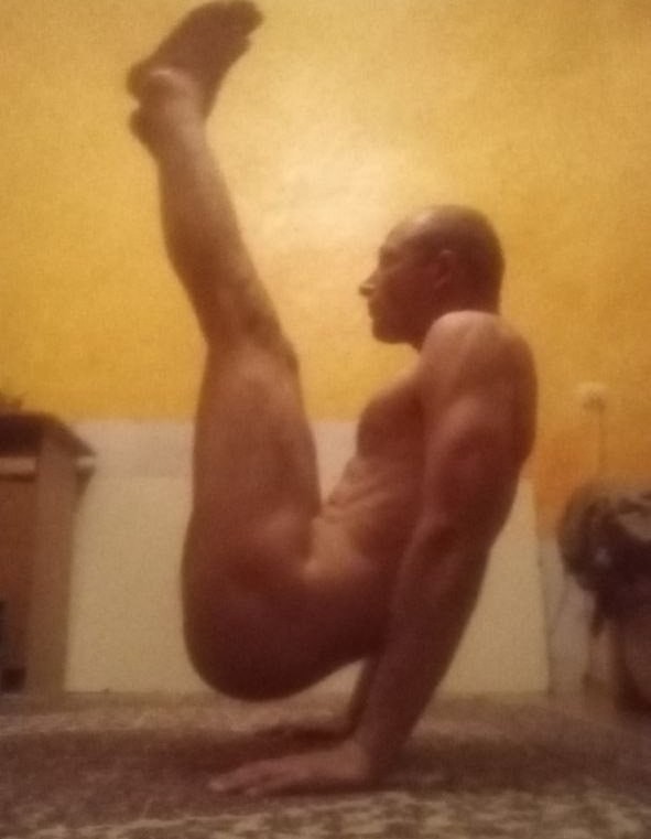 Create meme: male yogi, male , yoga 