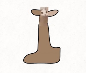 Create meme: giraffe