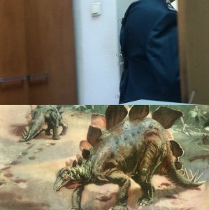 Создать мем: картины динозавров, стегозавр презентация, стегозавр burian