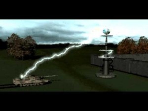 Создать мем: тесла пушка, башня тесла red alert, tesla coil