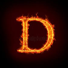 Create meme: fire letter p, fiery letter r, fire letter d