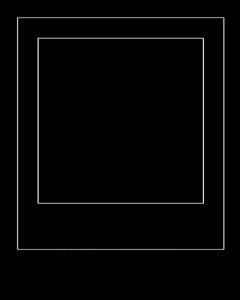 Create meme: frame for the meme, Malevich's black square, the square of Malevich