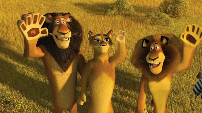 Create meme: Alex the lion, lion Madagascar, Madagascar 2 lion