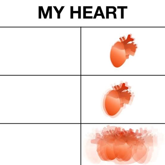 Create meme: blurred image, heart meme, templates memes