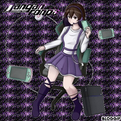 Create meme: danganronpa: trigger happy havoc, anime girl, danganronpa gallery another episode