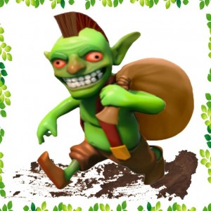 Create meme: Goblin from clash of clans, Goblin clash of clans