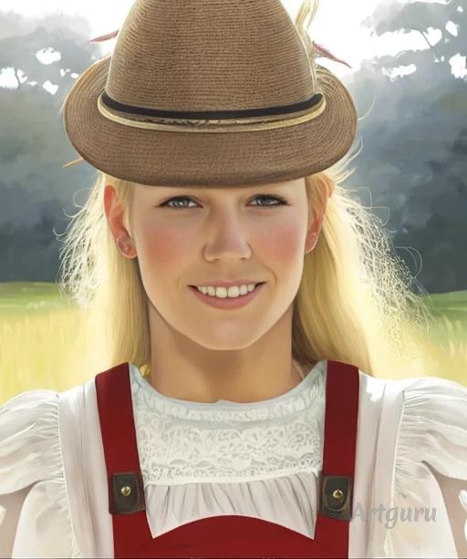 Create meme: Magdalena Neuner, Lena Hosek dirndl, Teresa Hauser