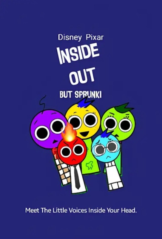 Создать мем: inside out poster, головоломка inside out, головоломка мультфильм