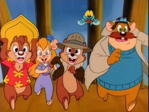 Create meme: cartoons, chip ' n dale, to the rescue