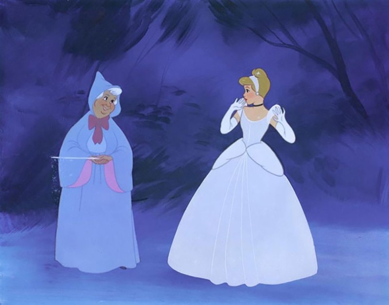 Create meme: Cinderella , fairy godmother Cinderella, princess cinderella