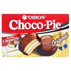 Create meme: Choco pie Orion dark, cookies Choco pie, cookies Choco pie Orion 30g*4pcs.