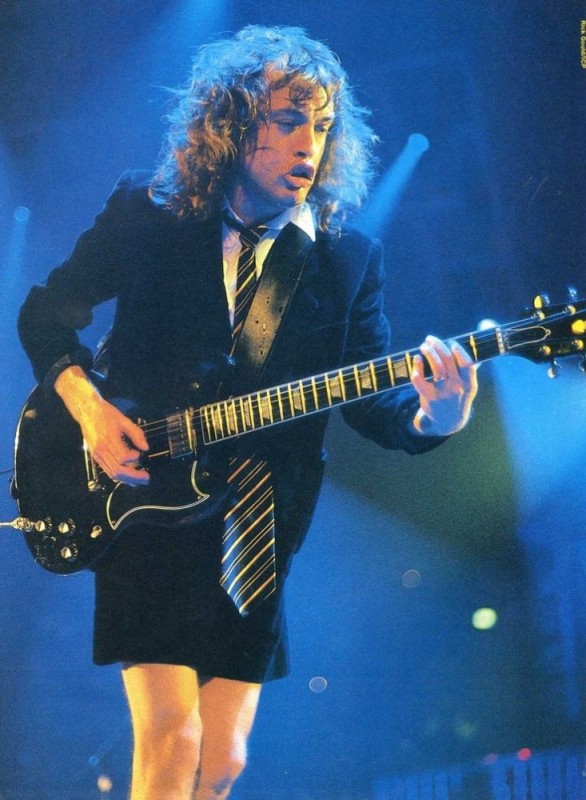 Create meme: angu with cng, ac dc angus young young, angus yung