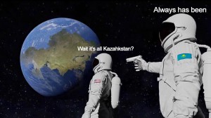 Создать мем: космонавт, космонавт в космосе, wait it's all earth