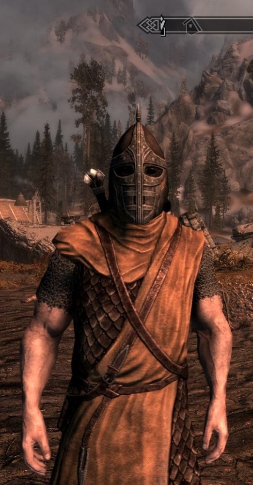 skyrim be a guard