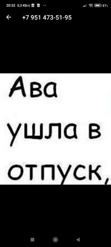 Создать мем: ава ушла, моя ава в отпуске, скриншот