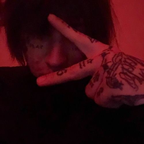 Create meme: Lil Peep with black hair, guy , people 