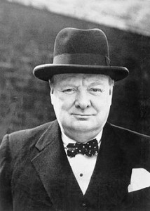 Create meme: Winston Churchill