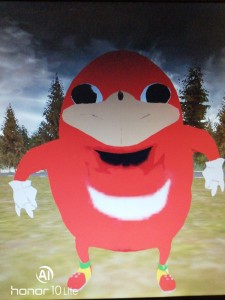 Create meme: Uganda knuckles, Uganda knuckles, to alzati Uganda