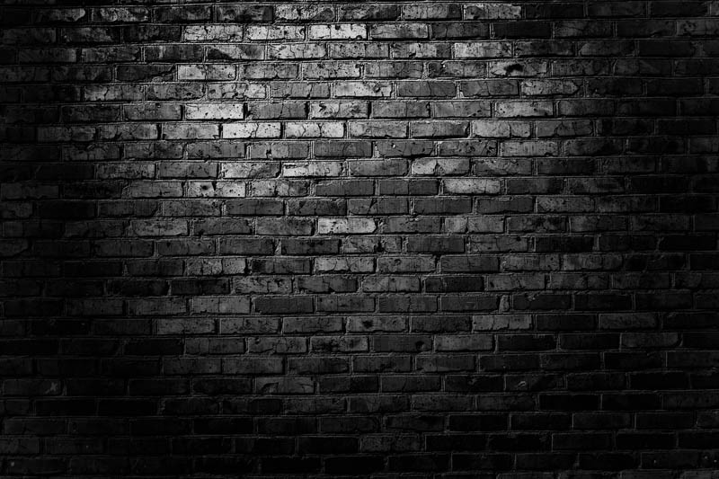 Create meme: brick wall for the background, black brick background, background black brick