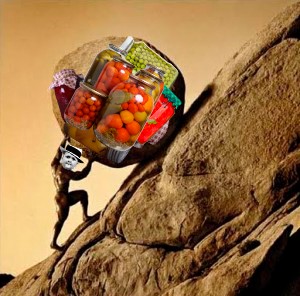 Create meme: food , albert camus sisyphus, Sisyphus