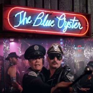 Create meme: Police Academy, police Academy bar blue oyster, the blue oyster club police Academy