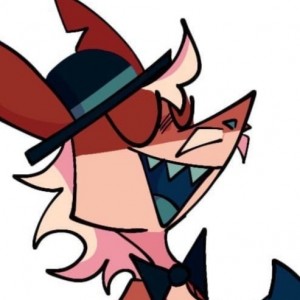 Create meme: hazbin, characters, foxy