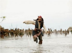 Create meme: run meme Jack Sparrow, pirates of the caribbean, Pirates of the Caribbean