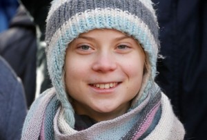 Create meme: Greta Thunberg