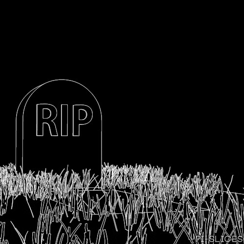 Create meme: rip, grave icon, rip gif